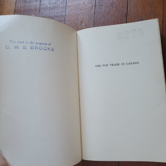 The Fur Trade in Canada - Harold A. Innis, 1967, Good Vintage - Picture 5 of 7
